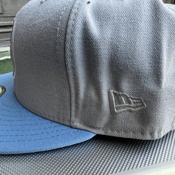 New Era MLB New York Mets “Grey/Ice Blue" fitted size 7 7/8 - Picture 2 of 6